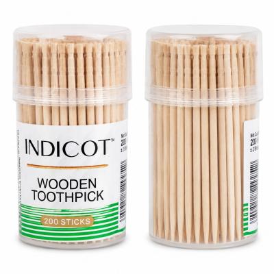 INDICOT WOODEN TOOTHPICK - 200 Pcs